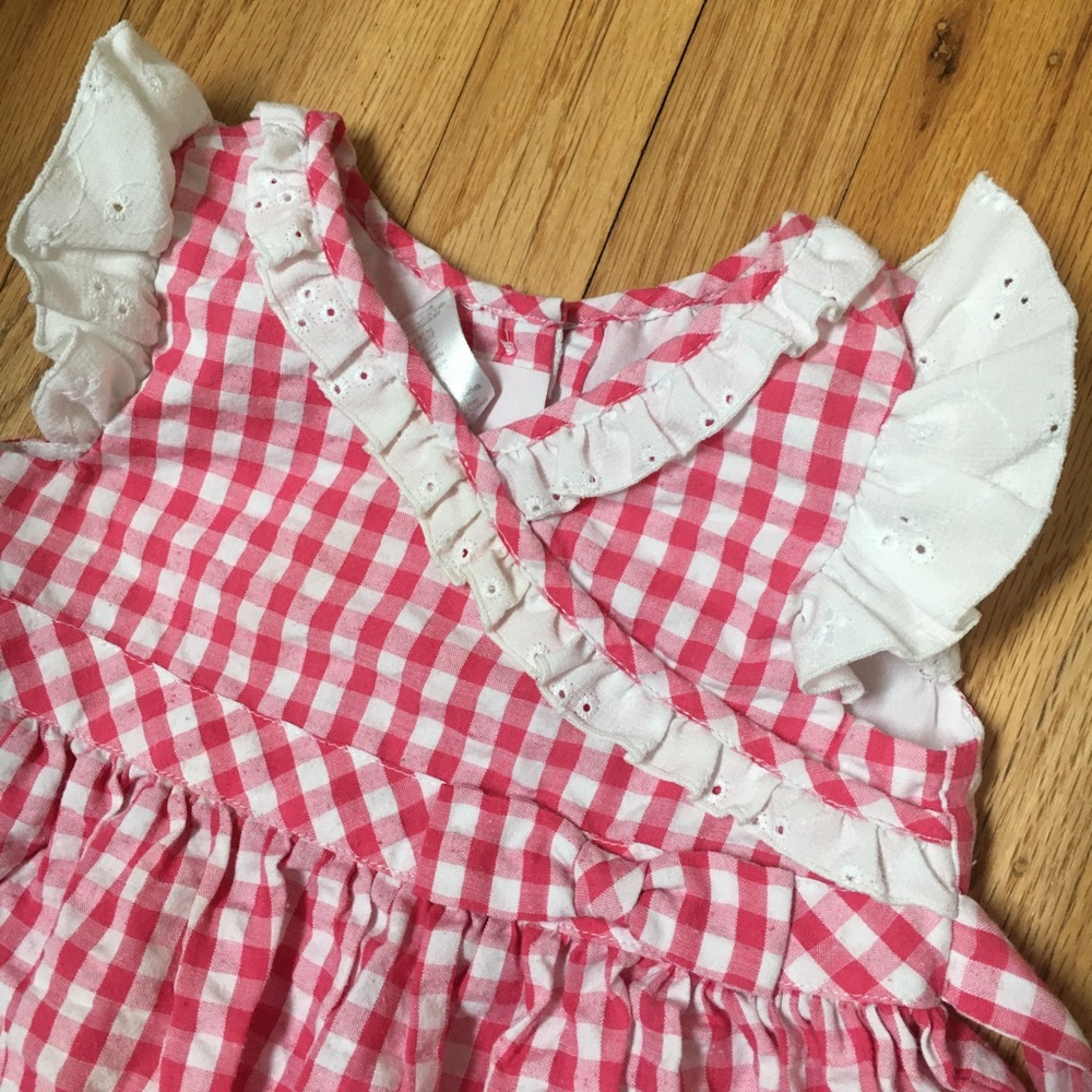 Red Gingham Dress